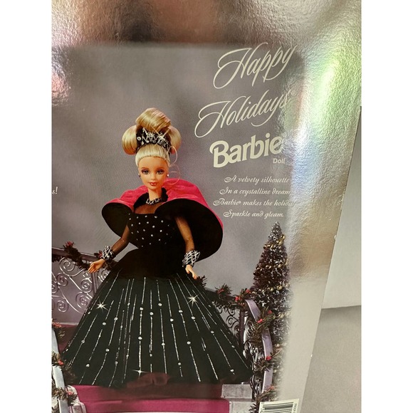 Happy Holidays Barbie Special Edition Vintage 1998 New in Box - Rare Misprint!! - Picture 7 of 13